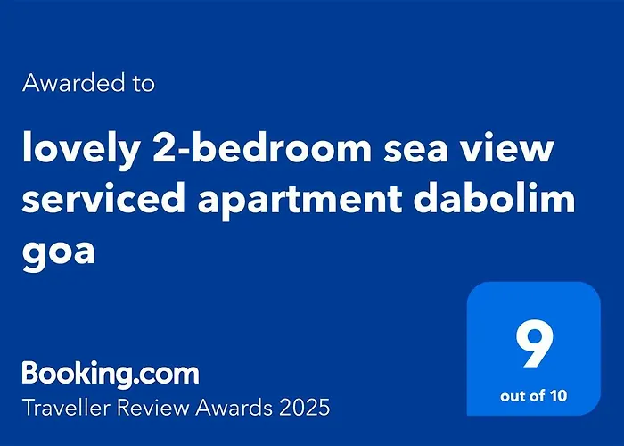Lovely 2-Bedroom Sea View Serviced Apartment Dabolim Goa